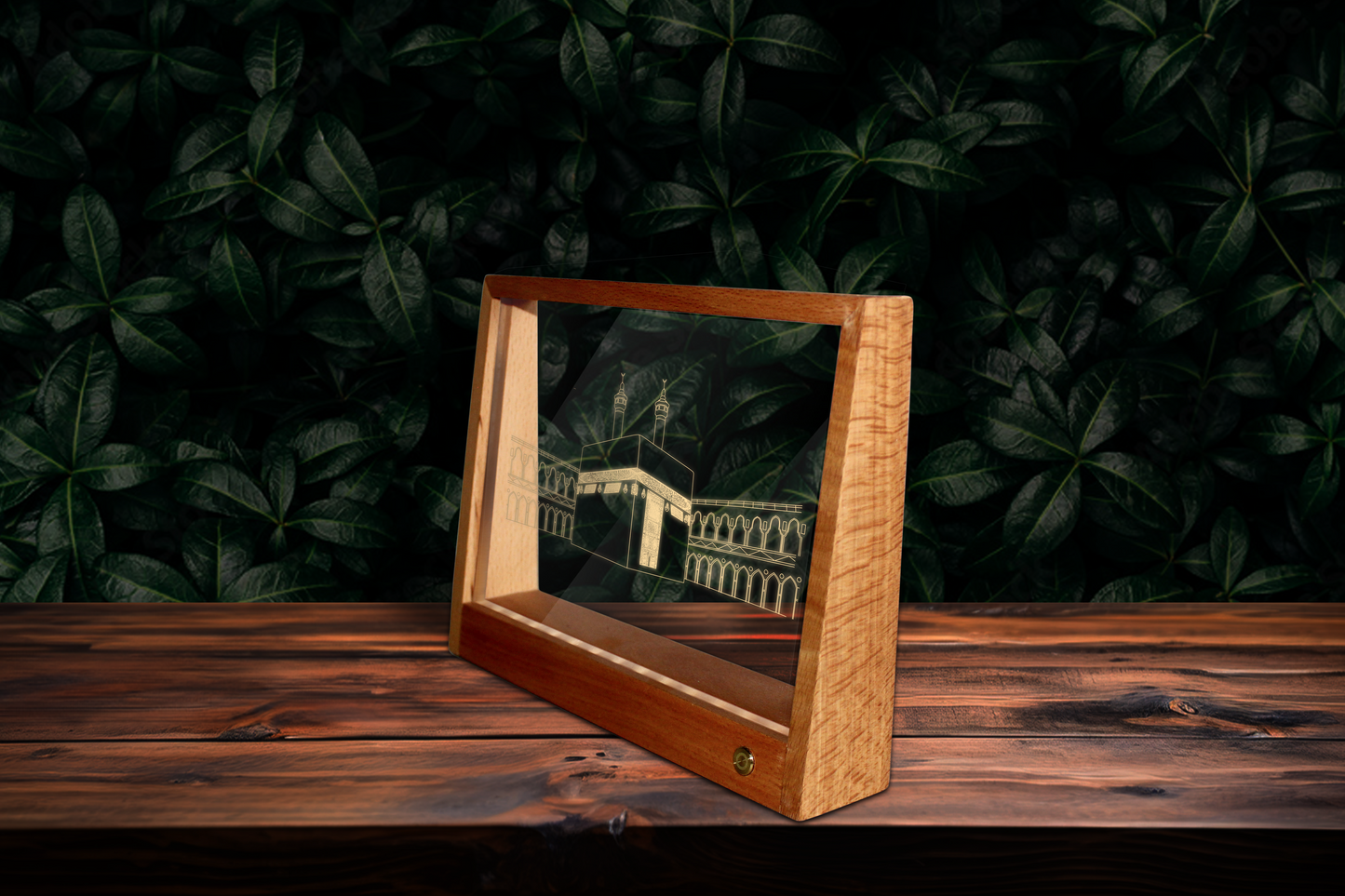 Kaaba Mecca Light Frame