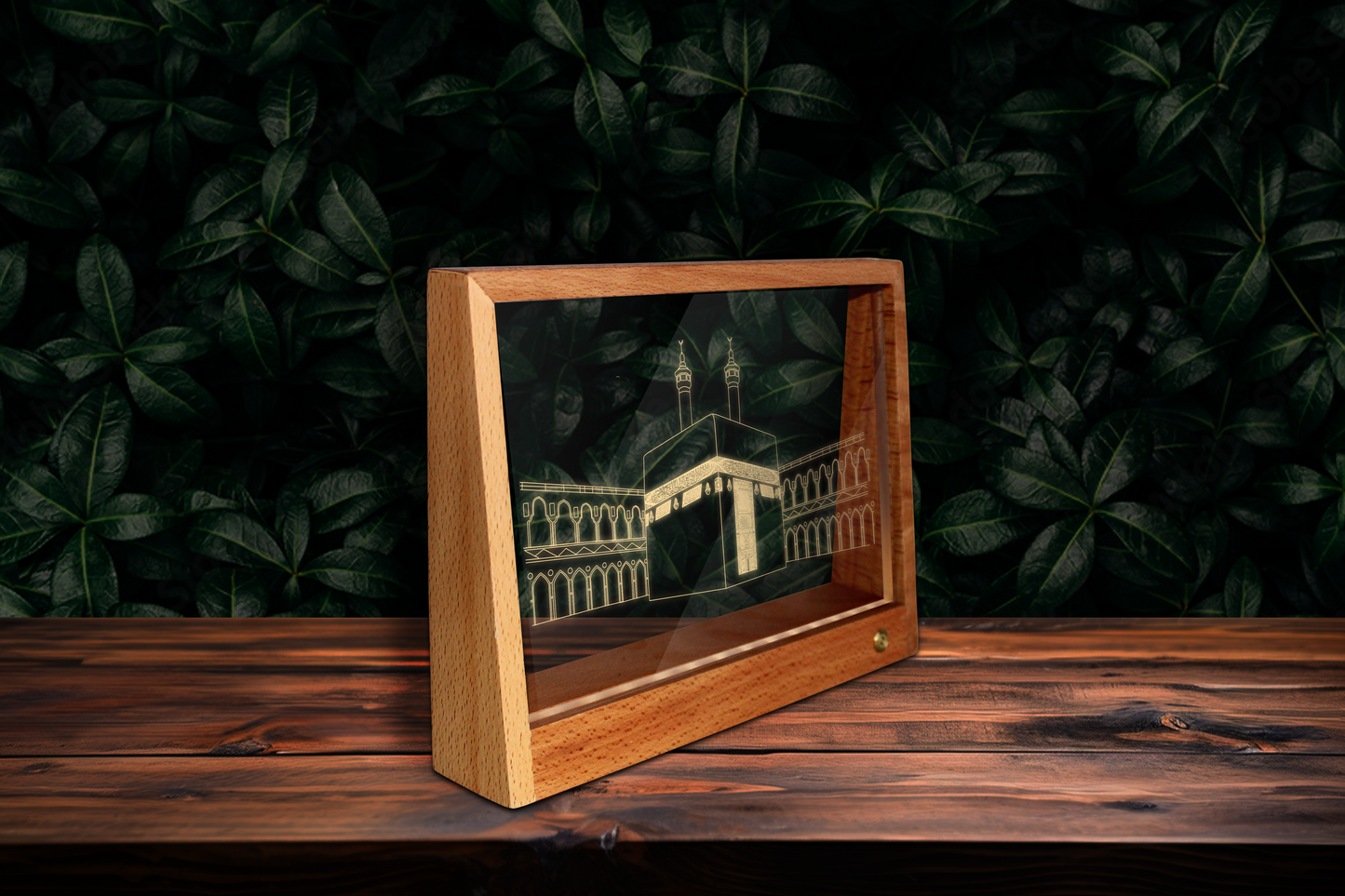 Kaaba Mecca Light Frame
