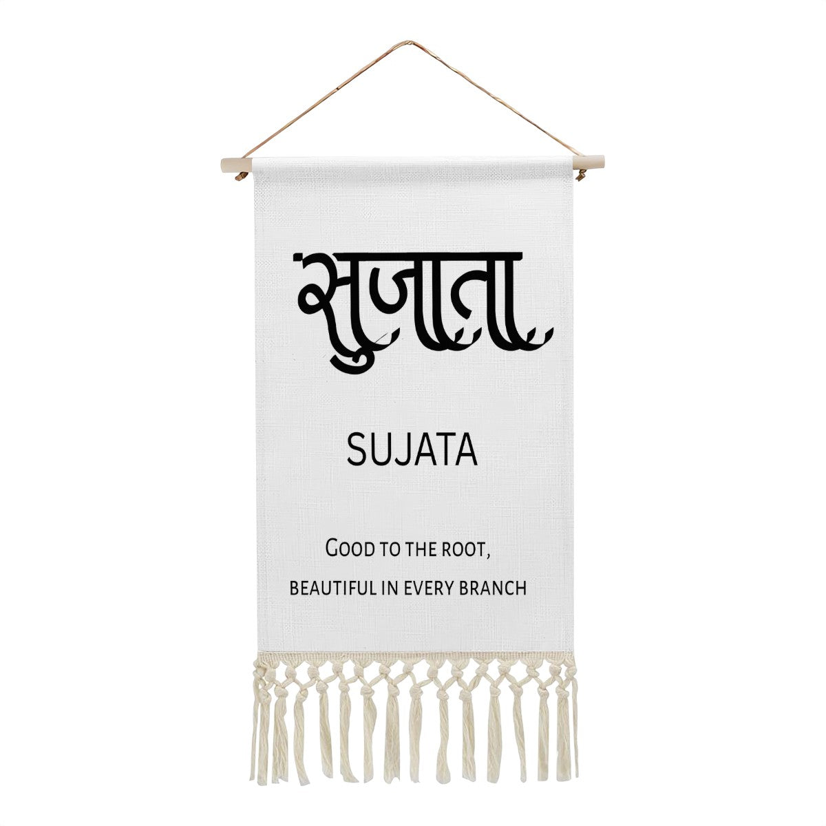 SUJATA Hindi Name Banner