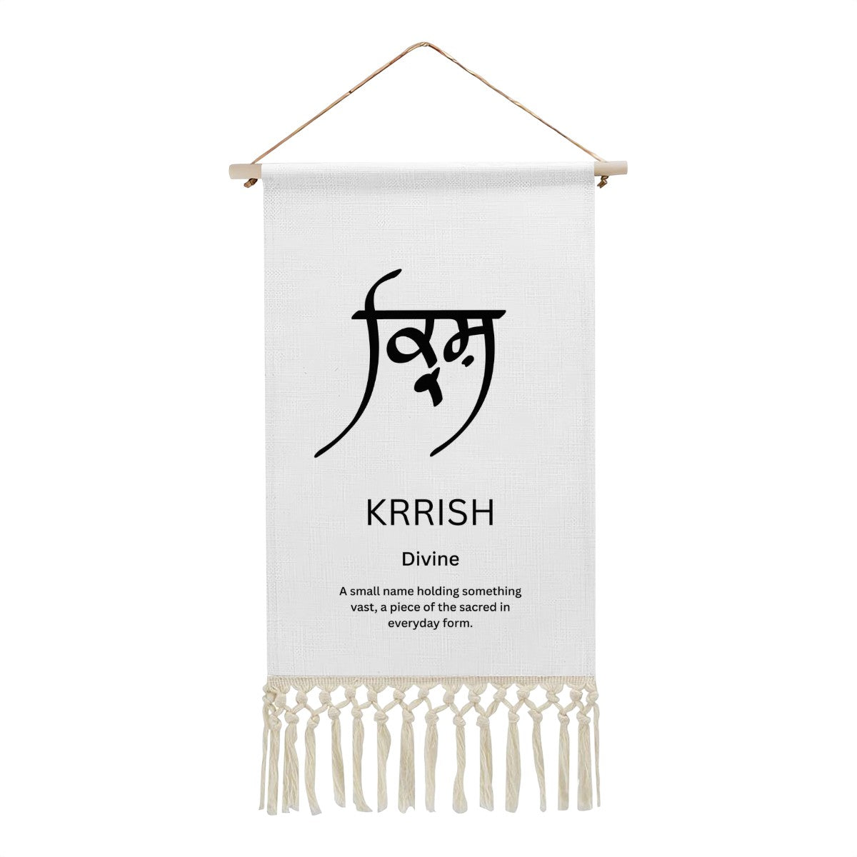 KRRISH Punjabi Name Banner
