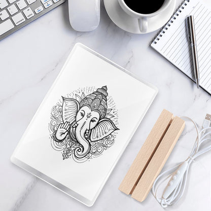 Ganesh Acrylic Lamp
