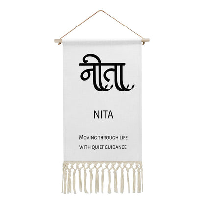 NITA Hindi Name Banner