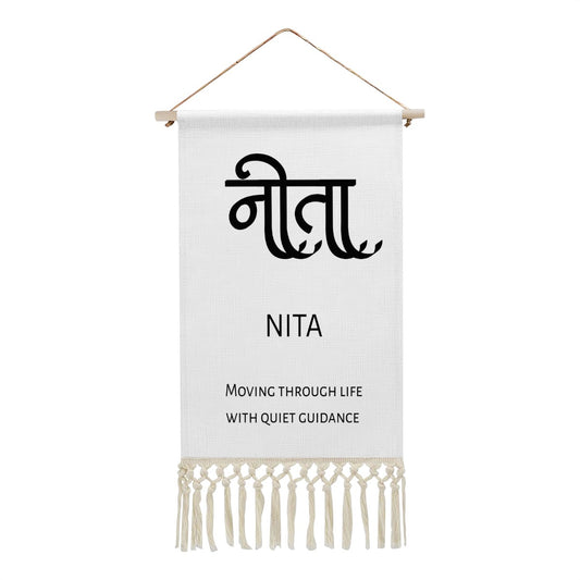 NITA Hindi Name Banner