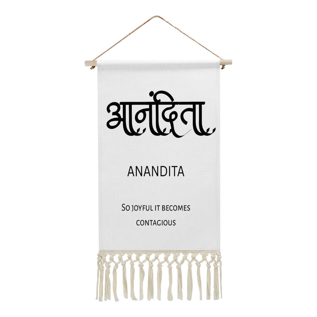 ANANDITA Hindi Name Banner