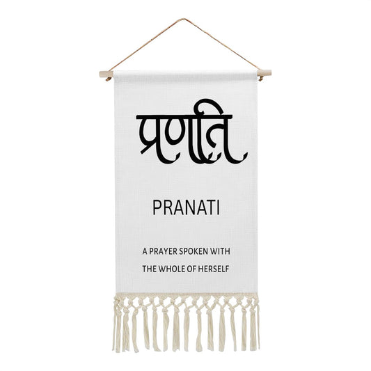 PRANATI Hindi Name Banner
