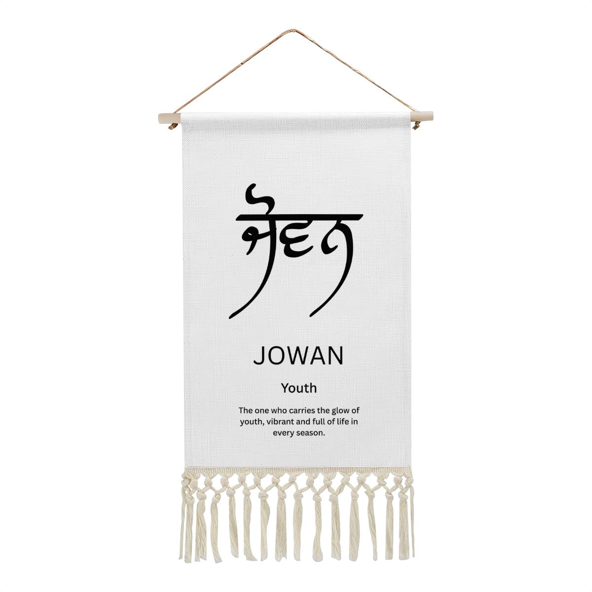 JOWAN Punjabi Name Banner