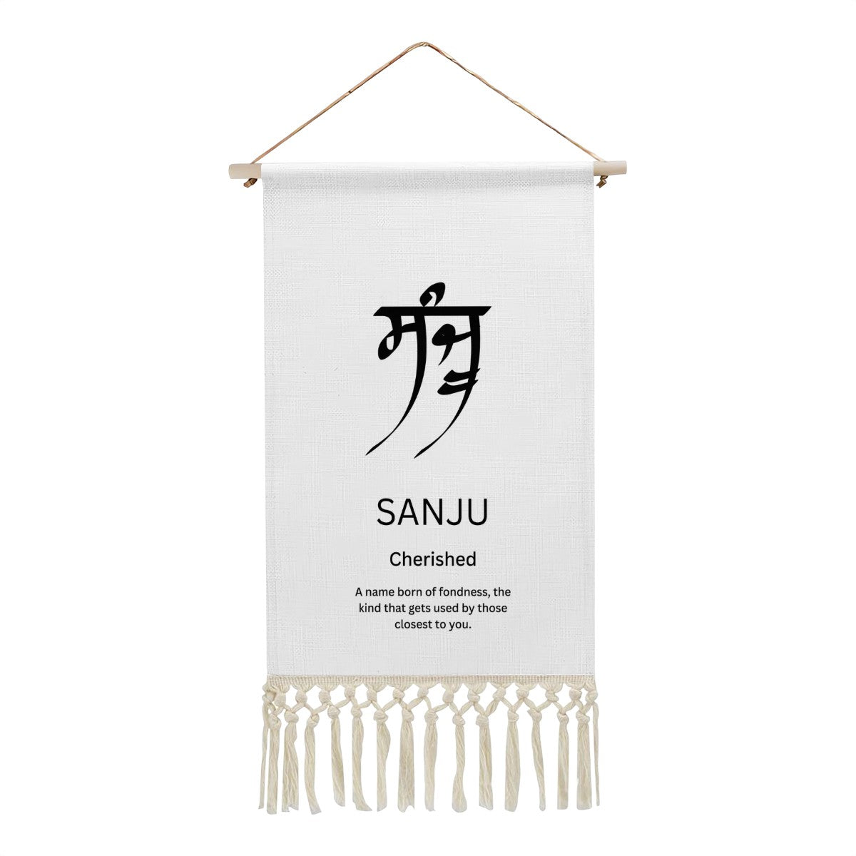 SANJU Punjabi Name Banner