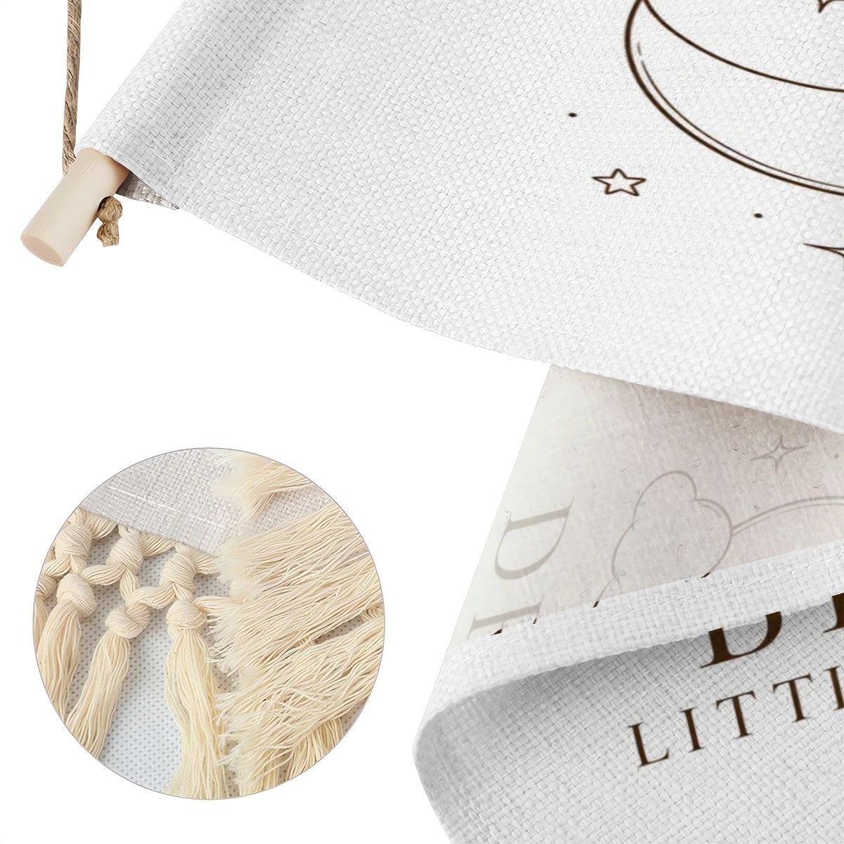 Dream Big Little One Nursery Banner