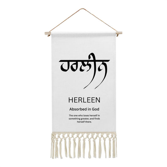 HERLEEN Punjabi Name Banner