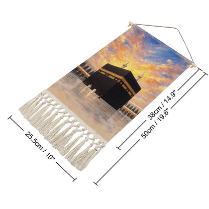 Mecca Linen Hanging Banner