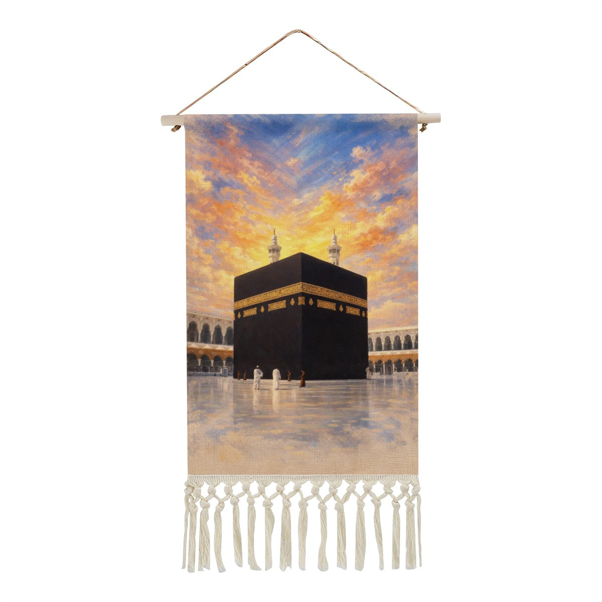Mecca Linen Hanging Banner