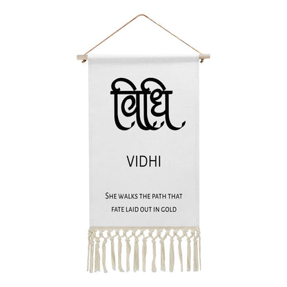 VIDHI Hindi Name Banner