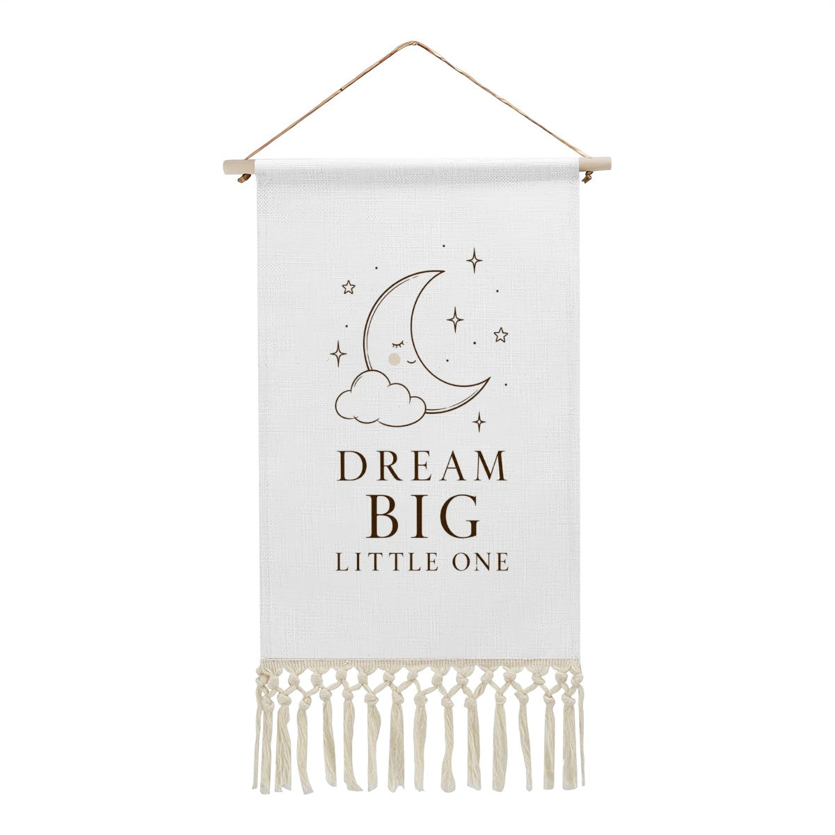 Dream Big Little One Nursery Banner