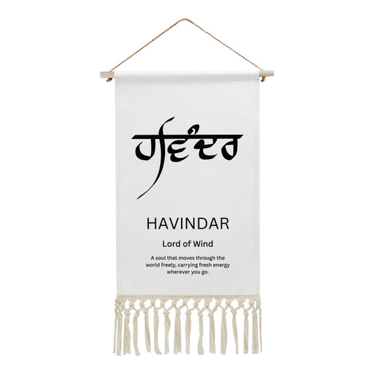 HAVINDAR Punjabi Name Banner