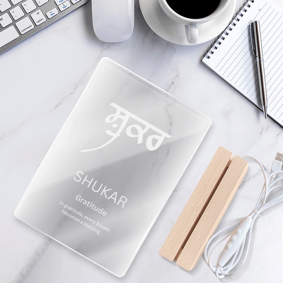 Shukar Acrylic Lamp