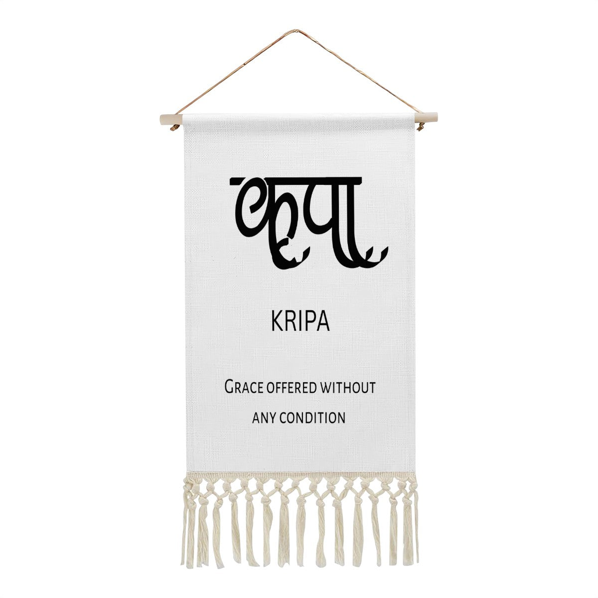 KRIPA Hindi Name Banner