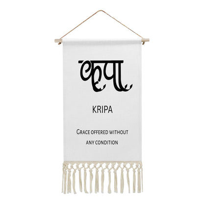 KRIPA Hindi Name Banner