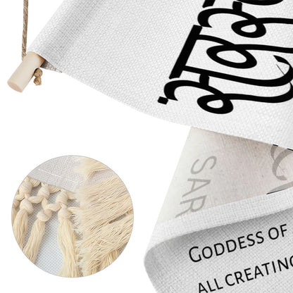 SARASWATI Hindi Name Banner
