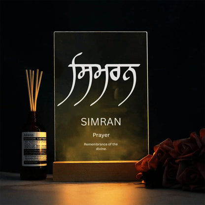 Simran Acrylic Lamp
