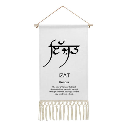 IZAT Punjabi Name Banner