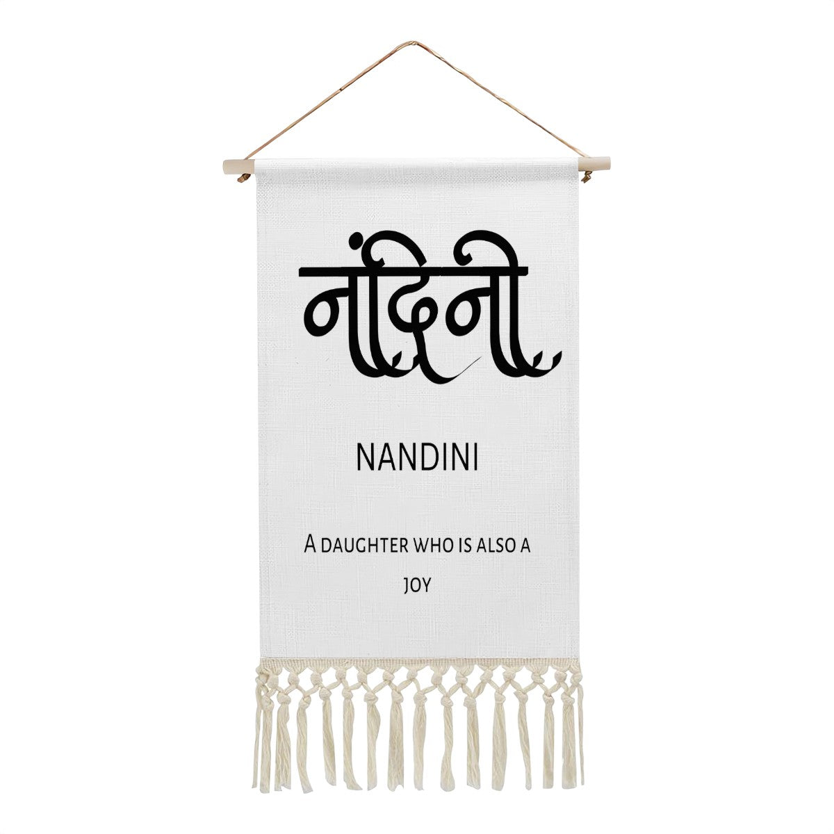 NANDINI Hindi Name Banner