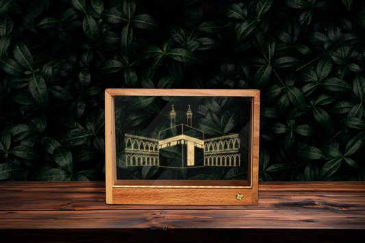 Kaaba Mecca Light Frame