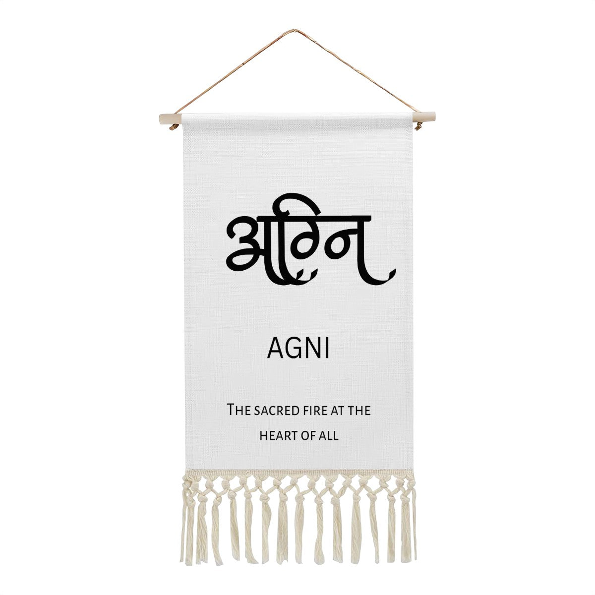 AGNI Hindi Name Banner