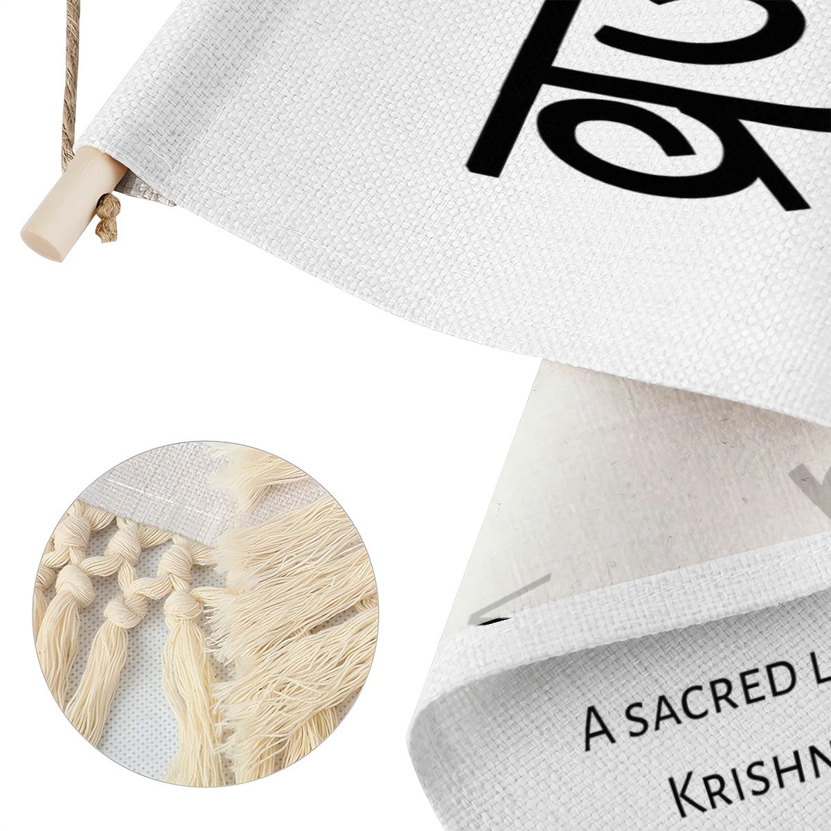 VRAJ Hindi Name Banner