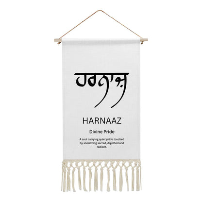 HARNAAZ Punjabi Name Banner
