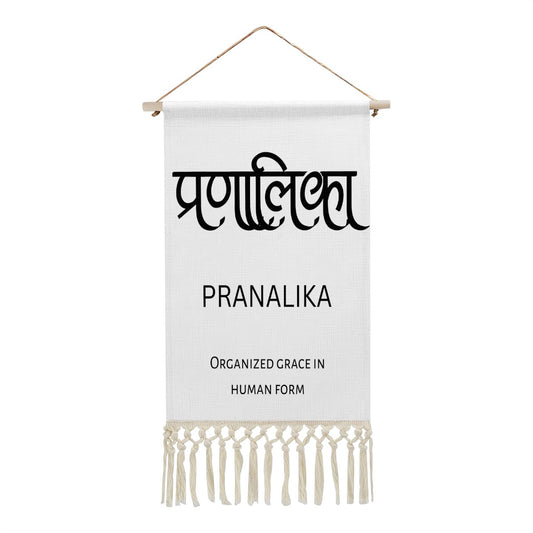 PRANALIKA Hindi Name Banner