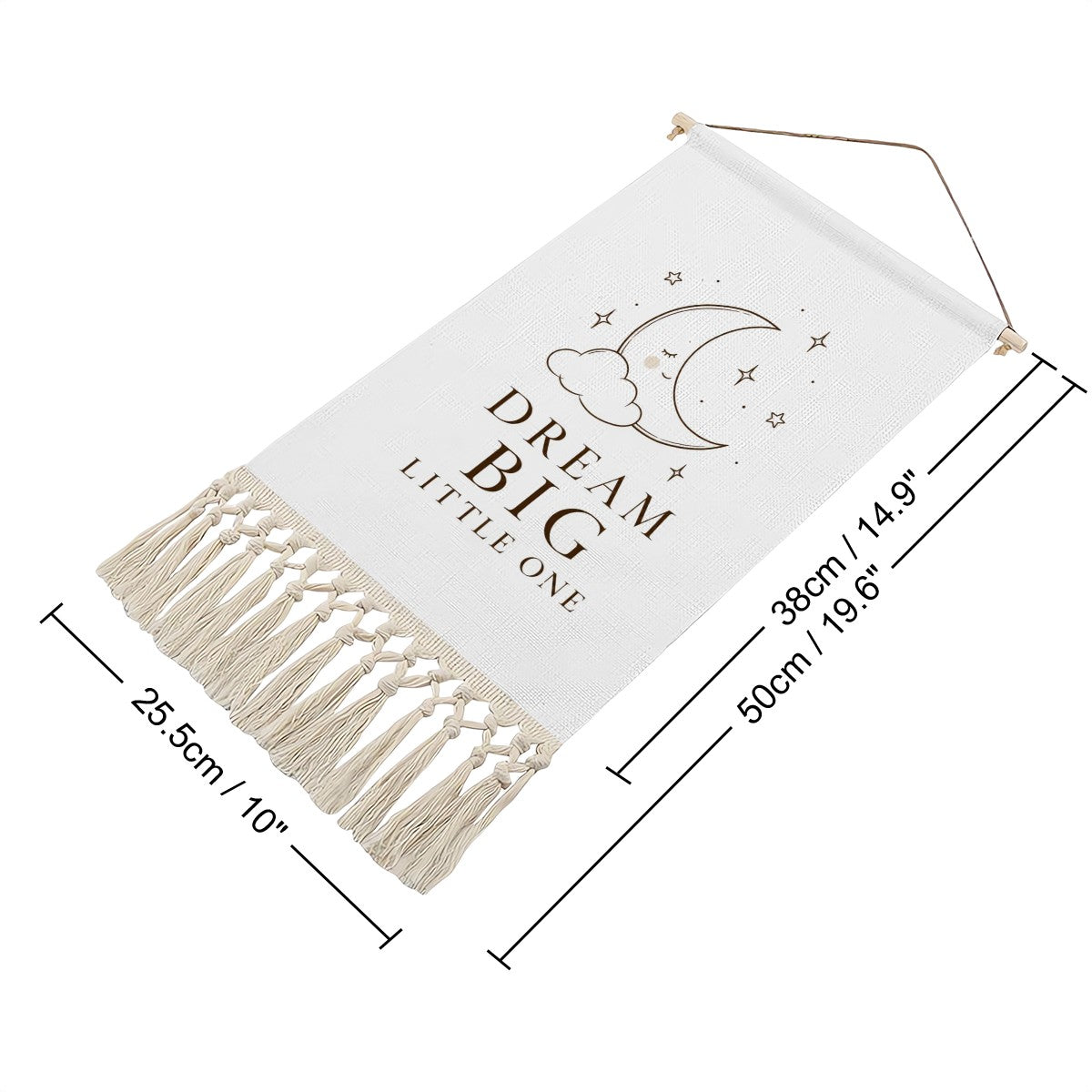 Dream Big Little One Nursery Banner