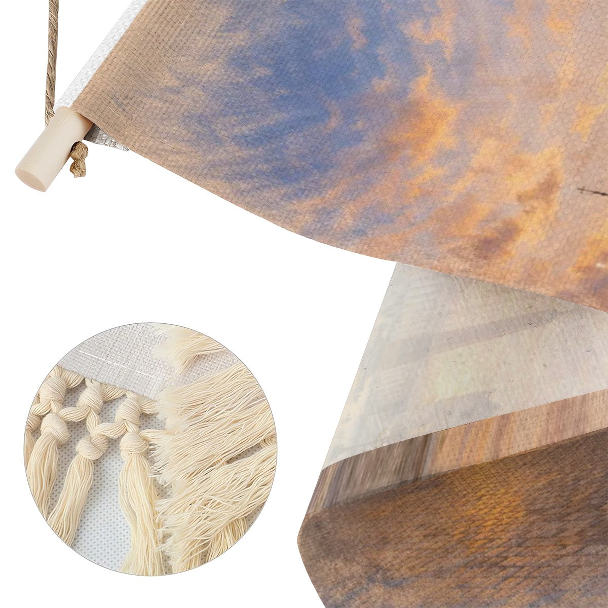 The Vatican Hanging Linen Banner