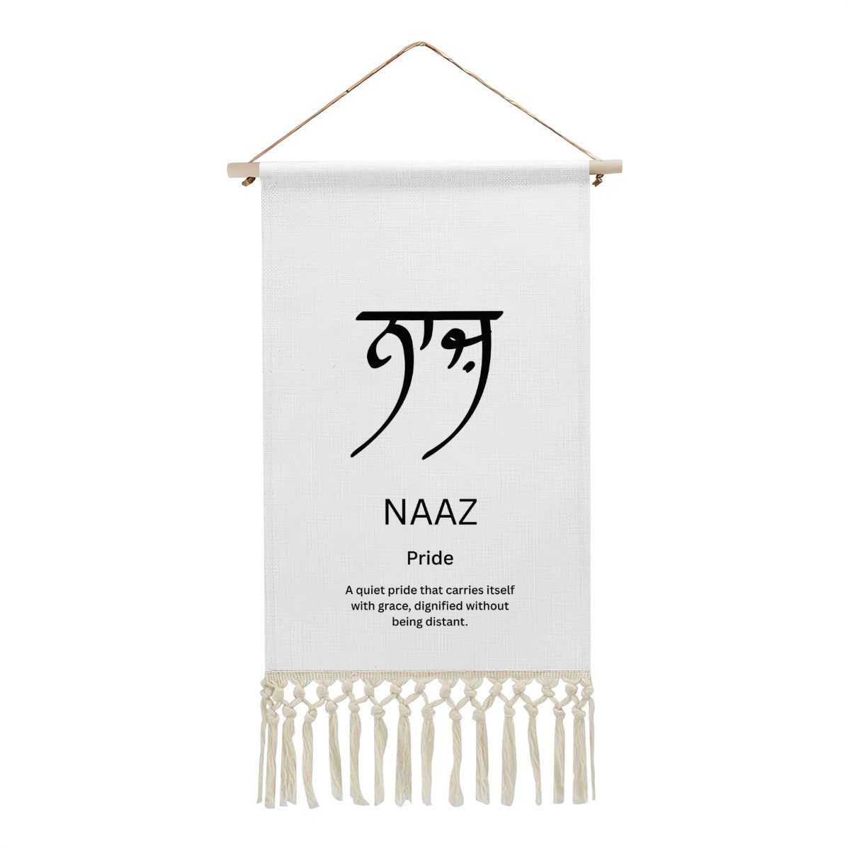 NAAZ Punjabi Name Banner
