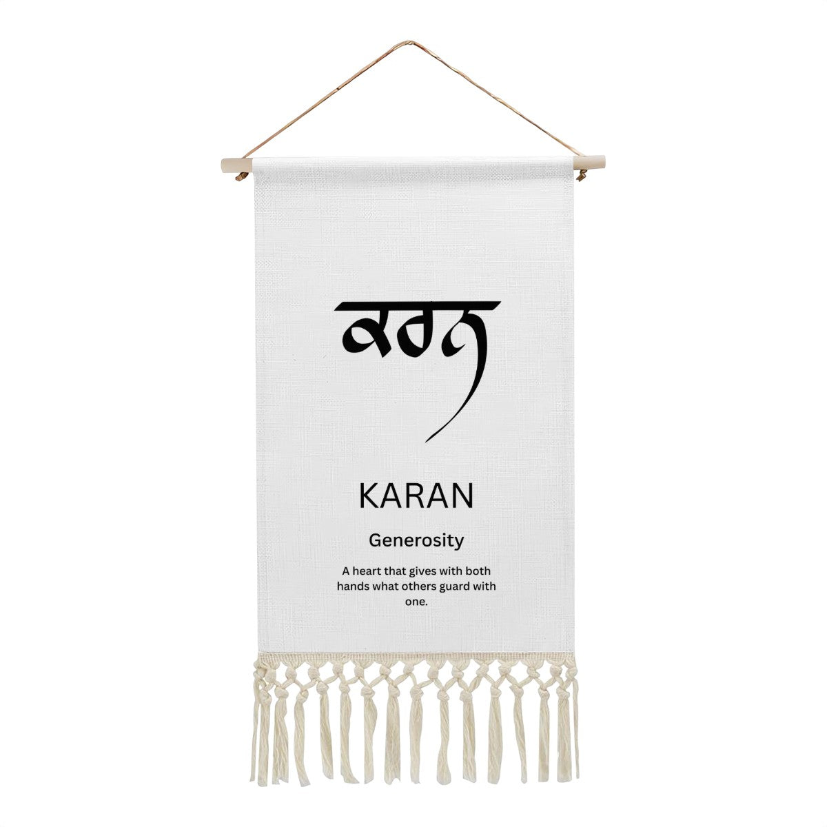 KARAN Punjabi Name Banner