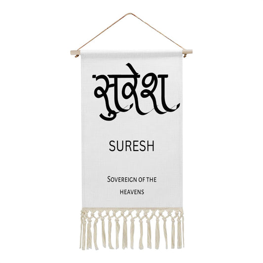 SURESH Hindi Name Banner
