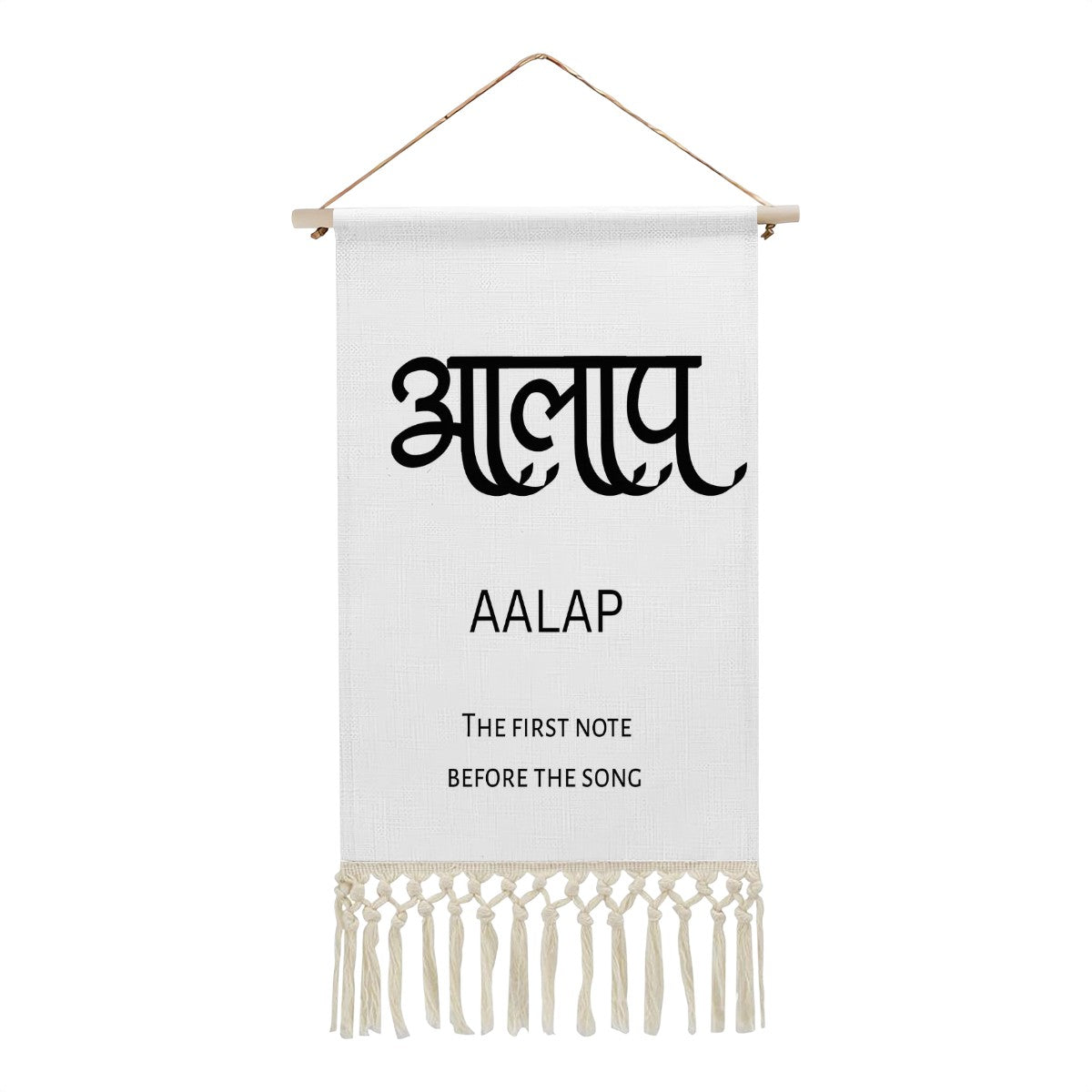 AALAP Hindi Name Banner
