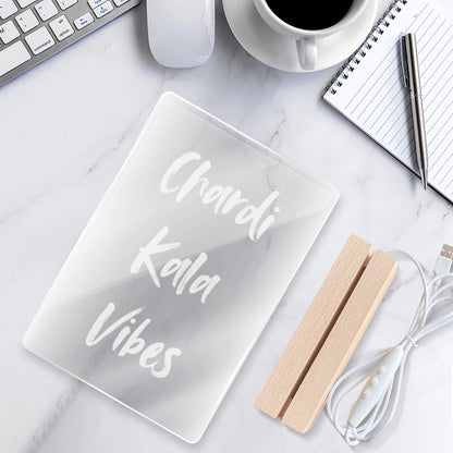 Chardi Kala Vibes Acrylic Lamp