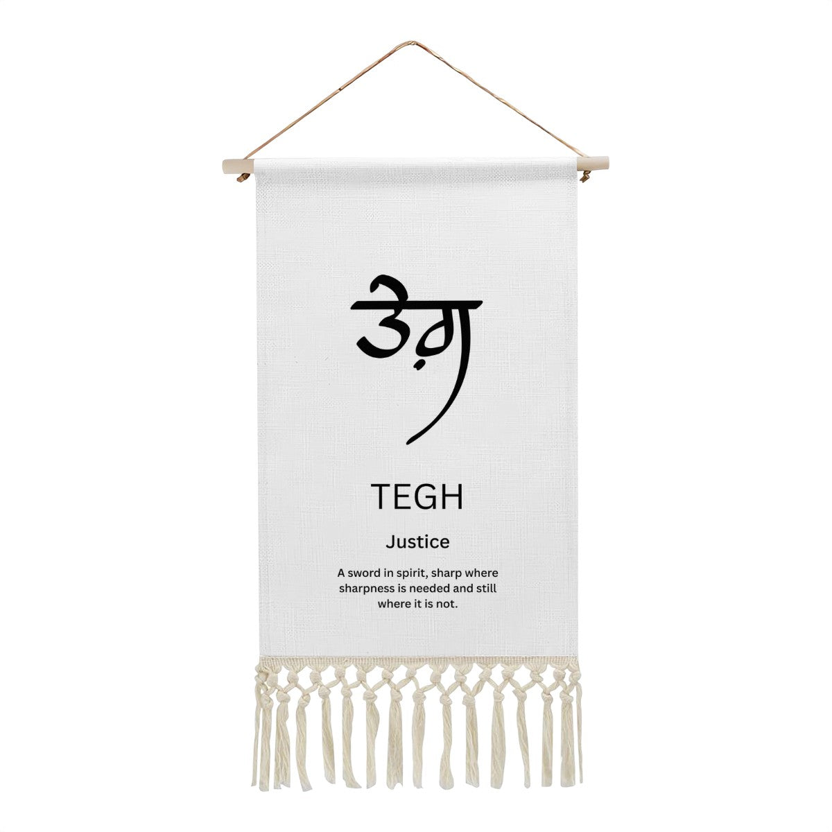 TEGH Punjabi Name Banner